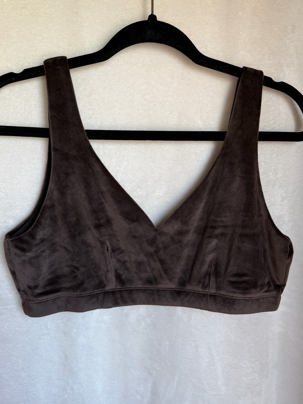Velour Bralette